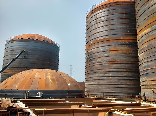 东河镇焦粉钢板仓